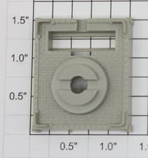 Lionel 6625-35 O Gauge Gray Searchlight Base