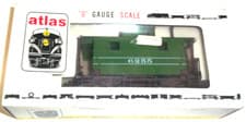 NEW IN BOX - VTG Atlas #6255 - O-Gauge Scale - 4-wheel Transfer Bobber Caboose
