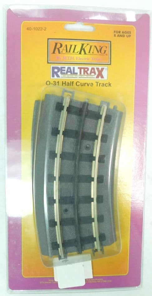 Mth 40-1022-2 O31 1/2 Solidrl 2Pk O gauge Train Track