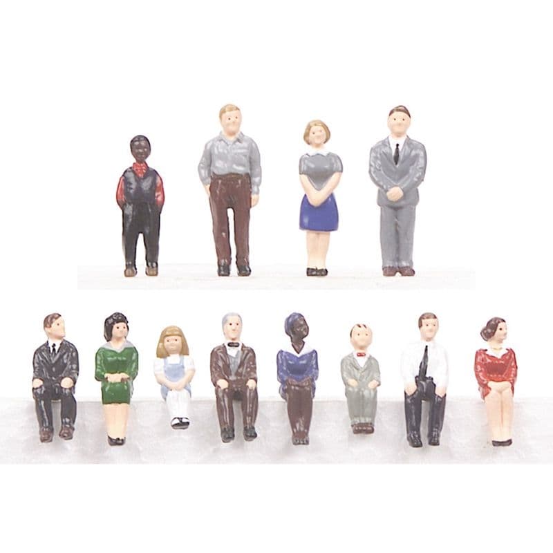 Atlas 3009950 O Premier Madison Heavyweight 12pc Passenger Figure Set #1