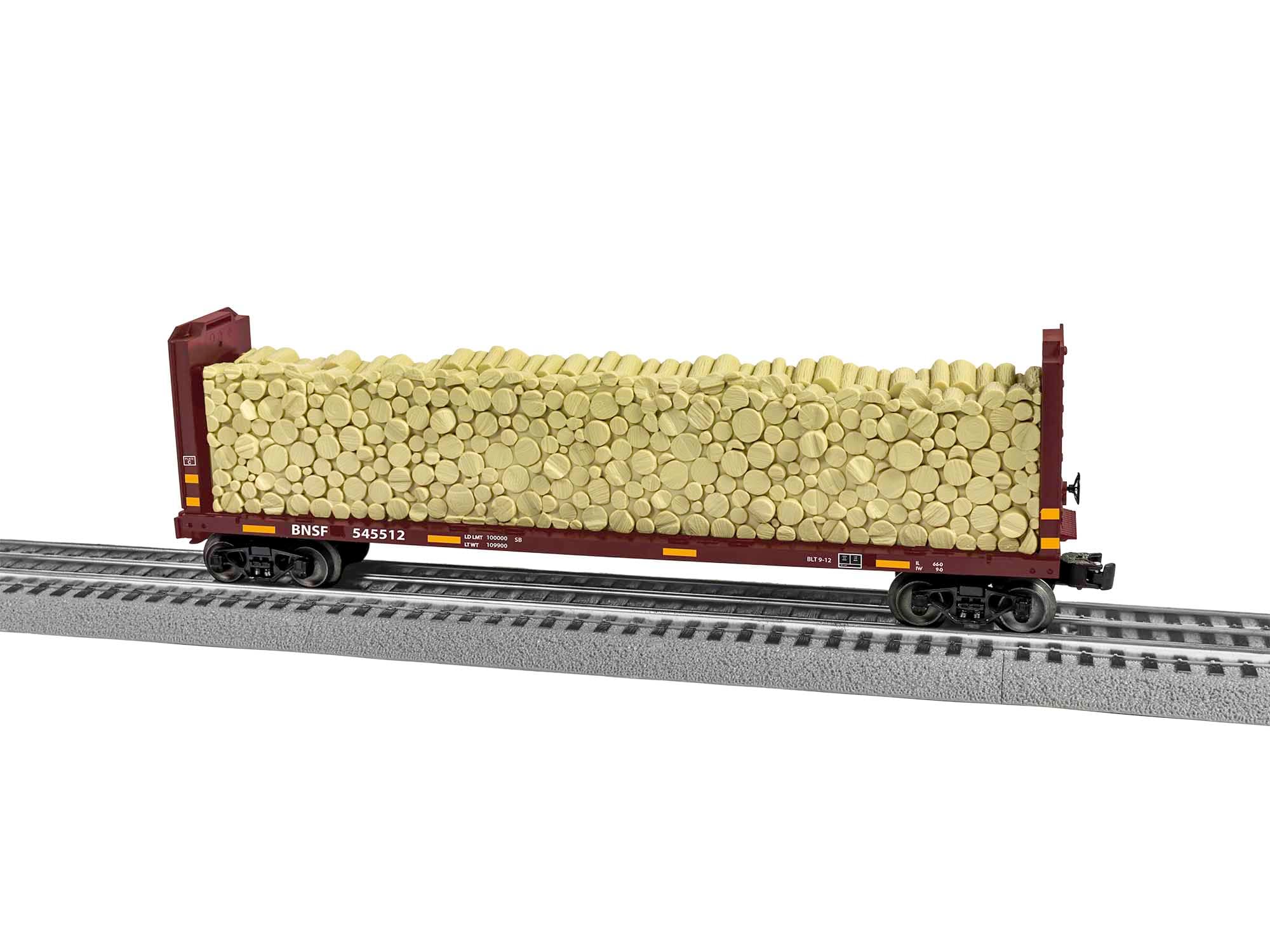 BNSF Standard O Bulkhead Flatcar #545512