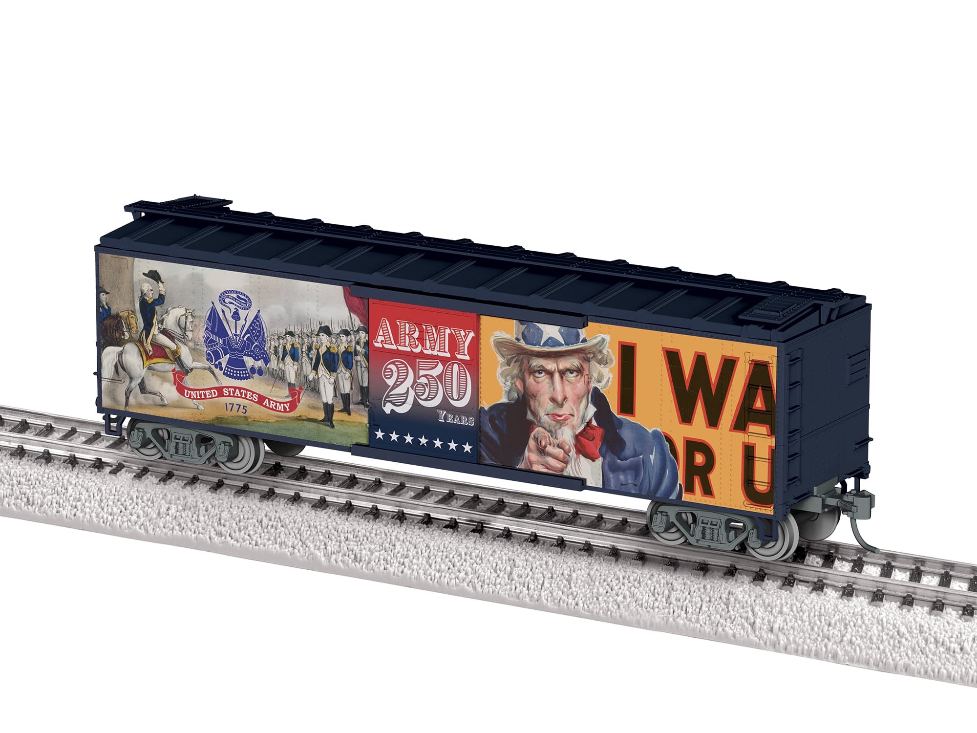 US Army 250th Anniversary HO MUSA Boxcar